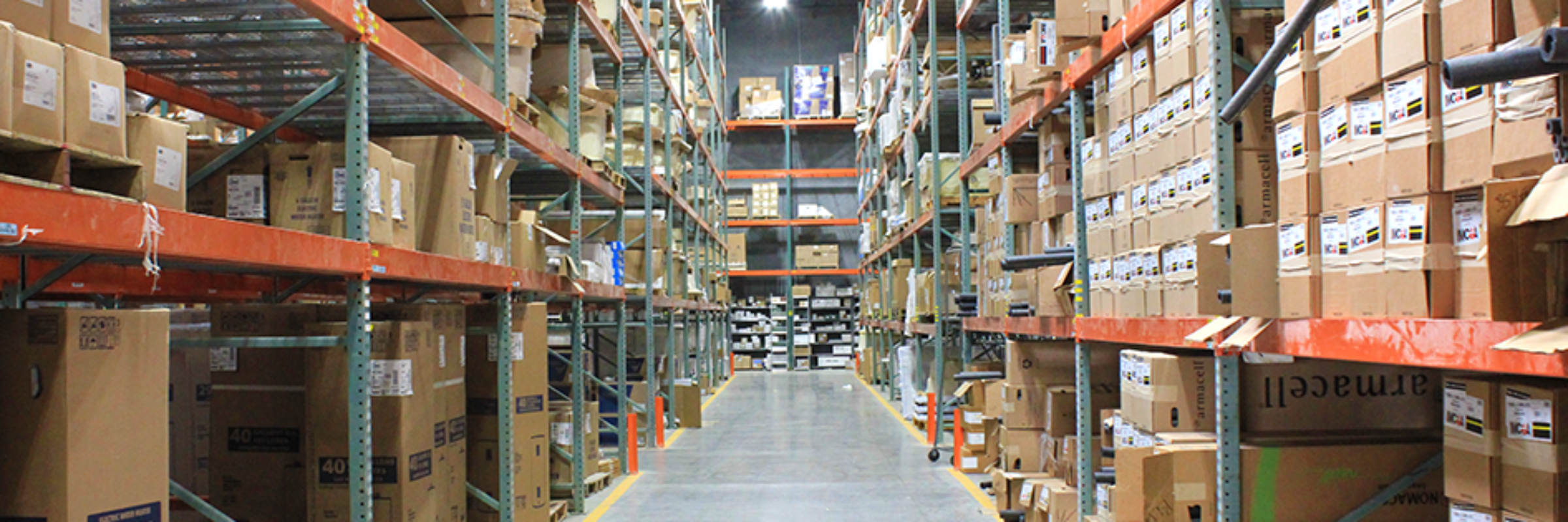 Our warehouse is stocked for your needs